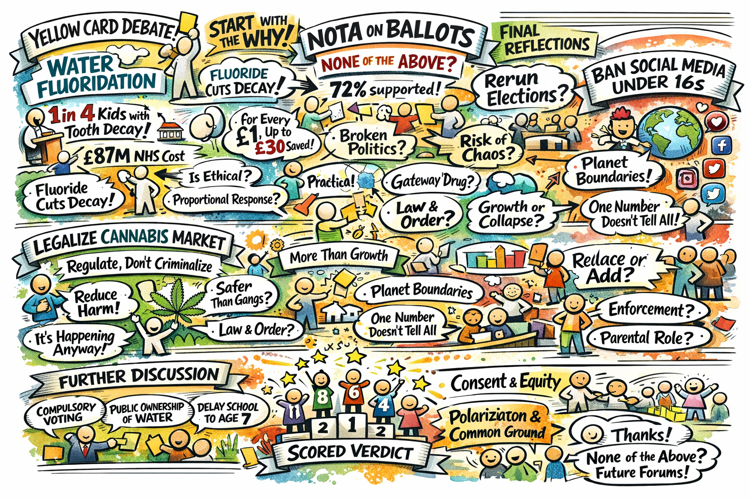 pictorial record of the Agree-athon